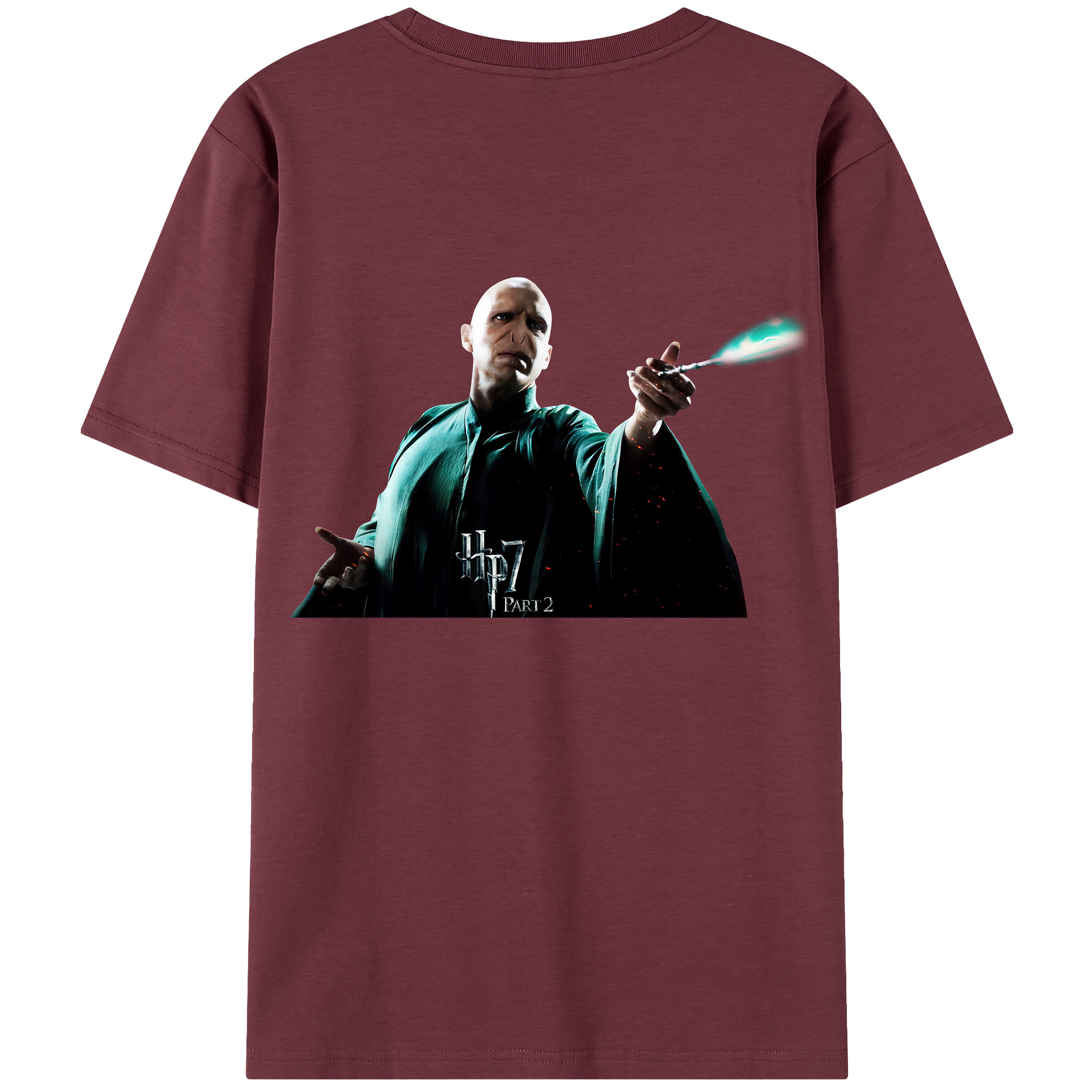 （画像用） Harry Potter ハリー・ポッターシリーズ 綿100％半袖Tシャツ（背面プリント）